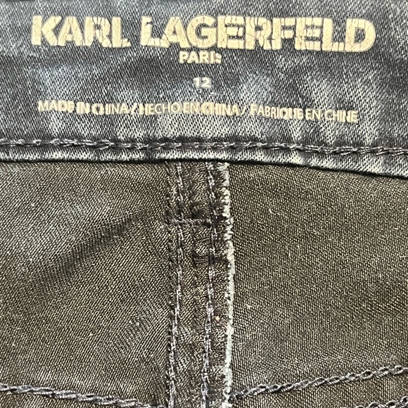 Karl Lagerfeld Ikonik Karl Straight Leg Jeans | 12 - Picture 9 of 10